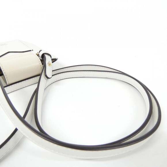 FENDI White Diamond Shoulder Bag